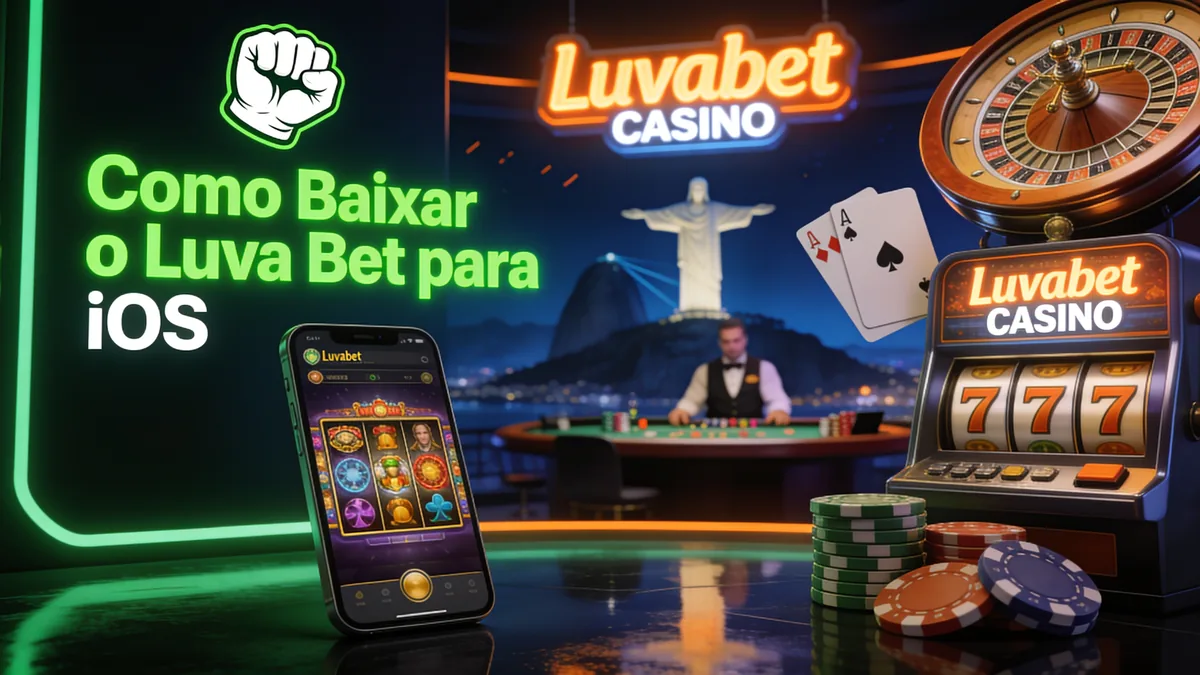 Como Baixar o Luva Bet para iOS para jogadores no Brasil